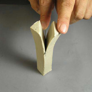 Cutting Safe-D-Clay with a Knife
