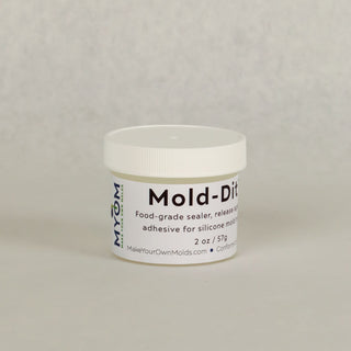 Food Grade Sealer, Release Agent, Adhesive for Mold Making - Mold-Dit - 2 ounces