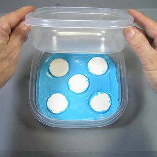 Silicone Plastique Mold Made Using Food Storage Containers